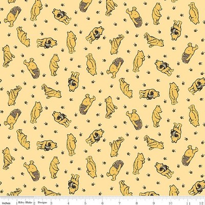 Winnie the Pooh C17002 Sunshine Toss by Echo Park for Riley Blake - by half-yard