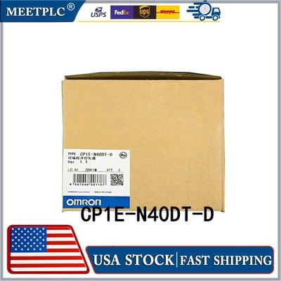 Omron 1PC CP1E-N40DT-D Programmable Controller Module New In Box Fast Shipping