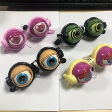 Crazy Eye Blink Funny Glasses Kids Party Eyewear Dropping Eyeball Creative Prank
