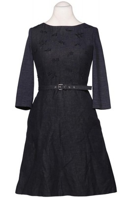 WEEKEND Max Mara Kleid Damen Dress Damenkleid Gr. L Marineblau #283tk1e