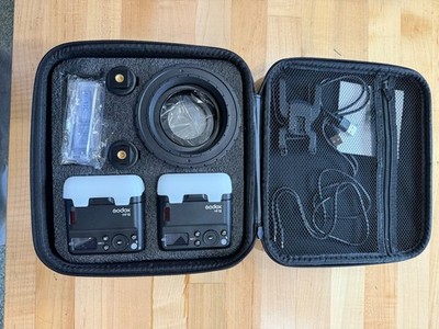 Godox MF12-K2 Macro Flash 2-Light Kit   Complete, Excellent Condition