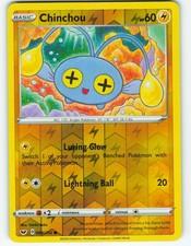 Chinchou - Reverse Holo - 68/202 Sword & Shield - Pokémon TCG - 2020
