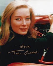 TANIA MALLET signed Autogramm 20x25cm JAMES BOND in Person autograph COA