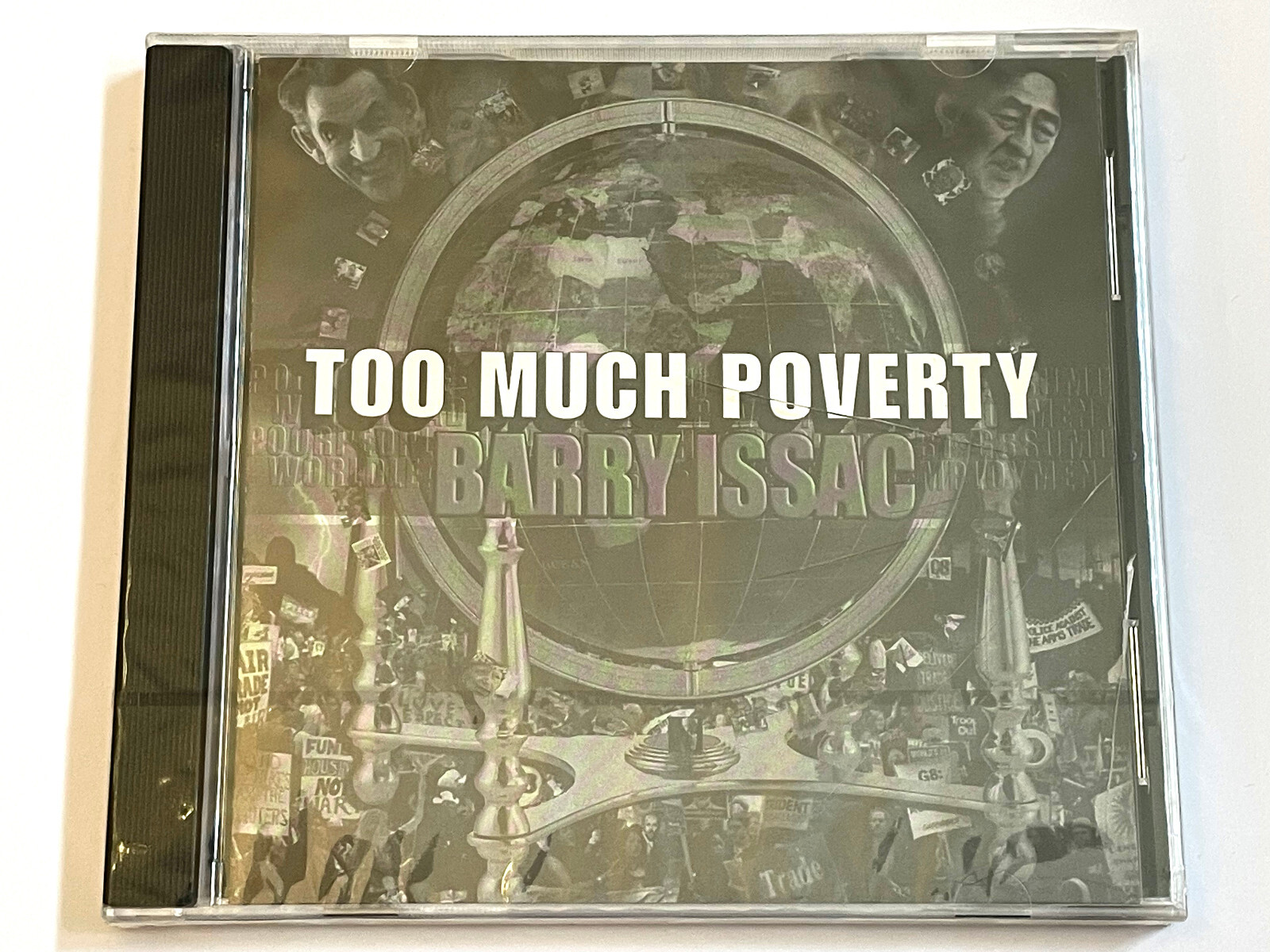 Barry Issac - Too Much Poverty (CD 2008) SEALED CD - CRACKS IN CASE