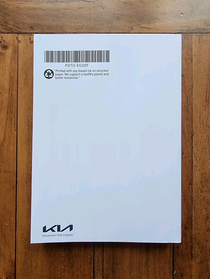 KIA NIRO HYBRID / PHEV (2022 2024) Owners Manual / Handbook + Case