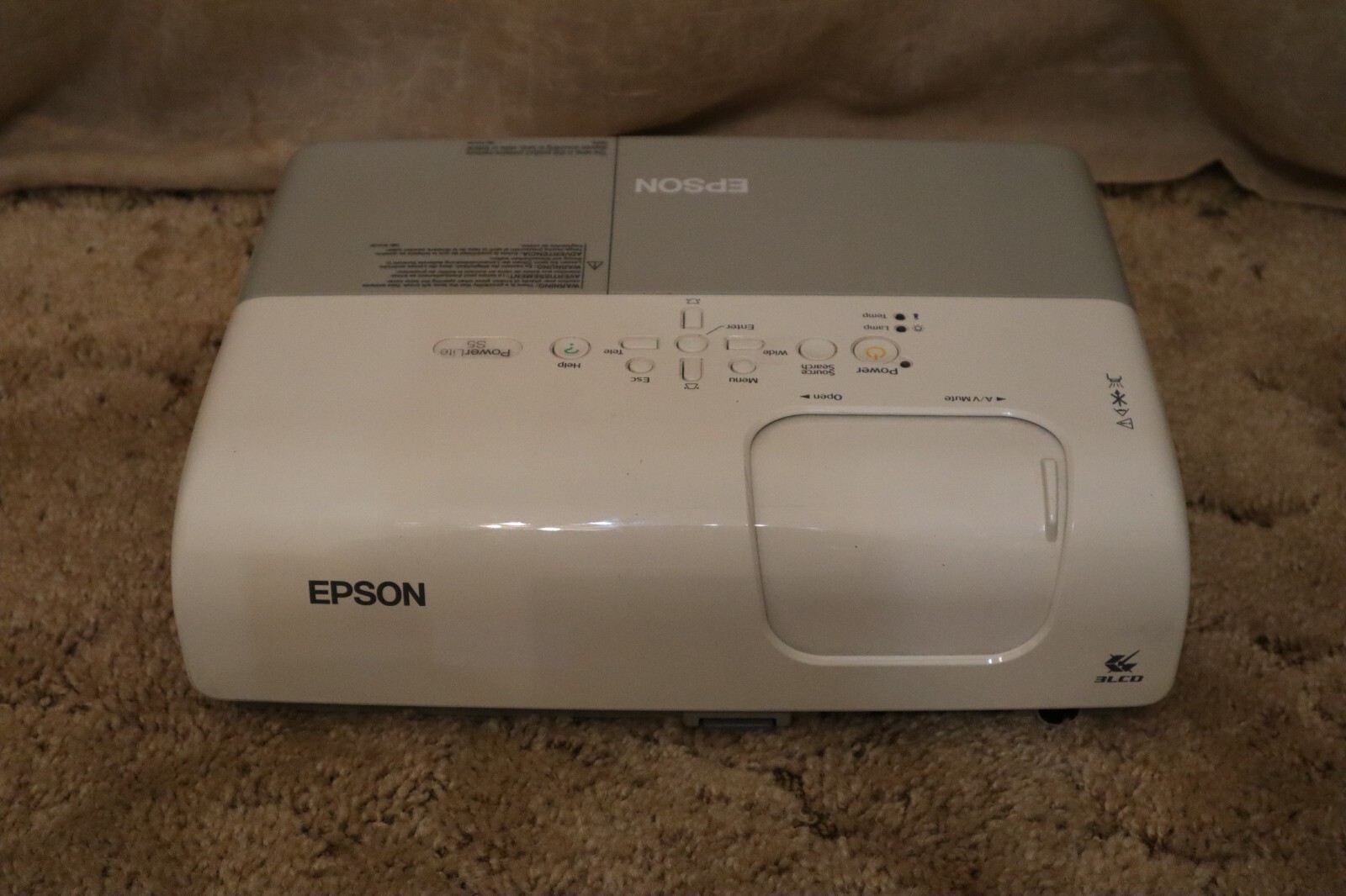 Epson PowerLite S5 EMPS5 Multimedia Portable LCD Projector eBay