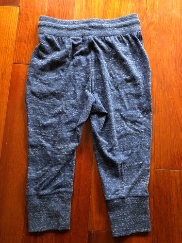Nike Sportswear Gym Vintage Capri Pants Blue pockets 811575-429 Girls size S - Picture 4 of 7