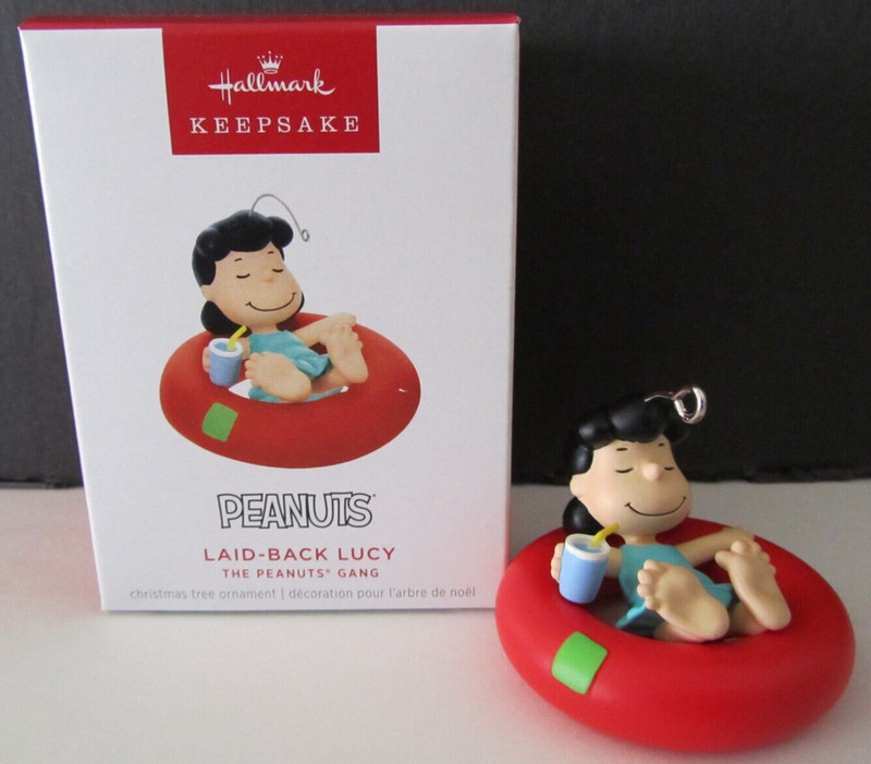 2024 Hallmark The Peanuts Gang Laid-Back Lucy Limited Edition Ornament