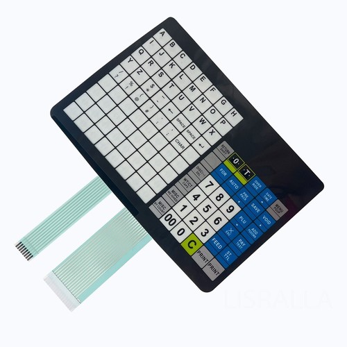5PCS Keyboard For CAS CL5200 CL3000 Scales W/ Pole Keypad including Overlay - Picture 4 of 9