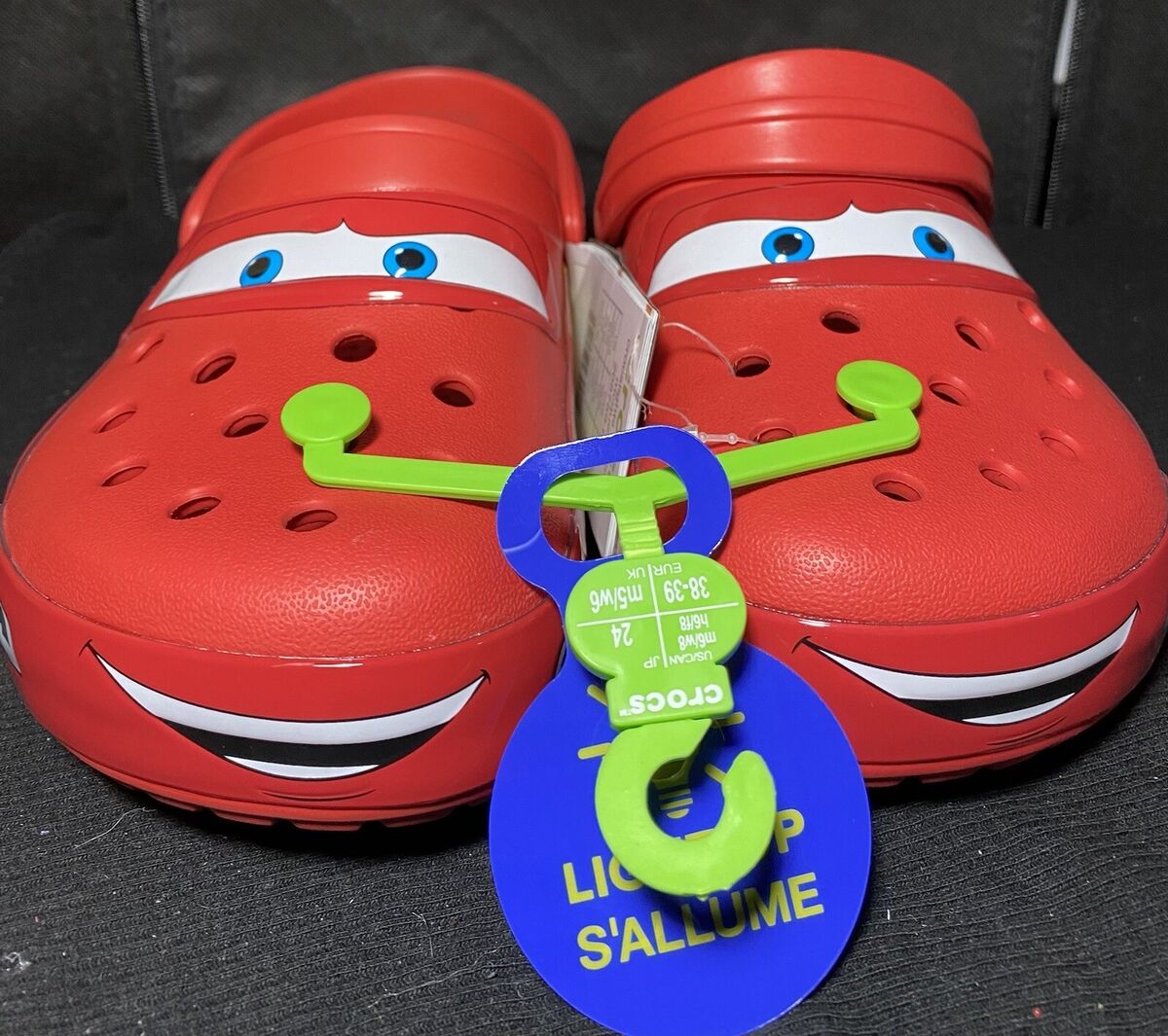 Lightning McQueen Crocs Clog Cars 4M, 5M, 6M, 7M, 8M, 9M, 10M, 11M