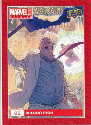 #82 WILSON FISK 2019-20 2020 Upper Deck Marvel Annual KINGPIN DAREDEVIL