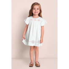 Versatile Pink and White Dress size 6