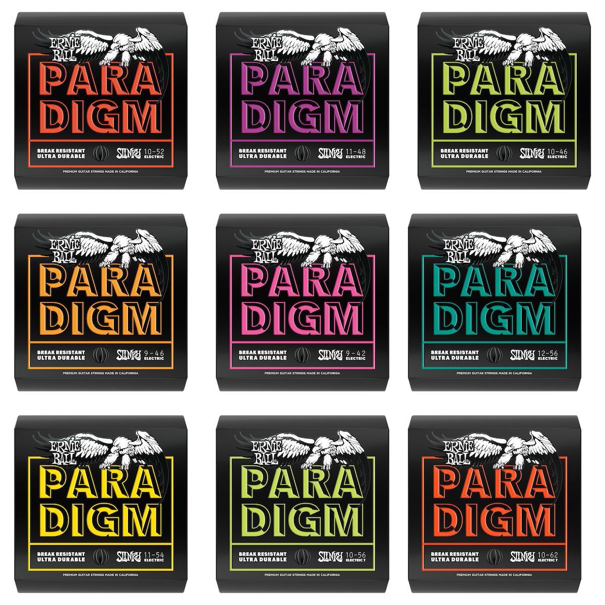 Ernie Ball Paradigm Electric Guitar Strings Choose your Gauge eBay