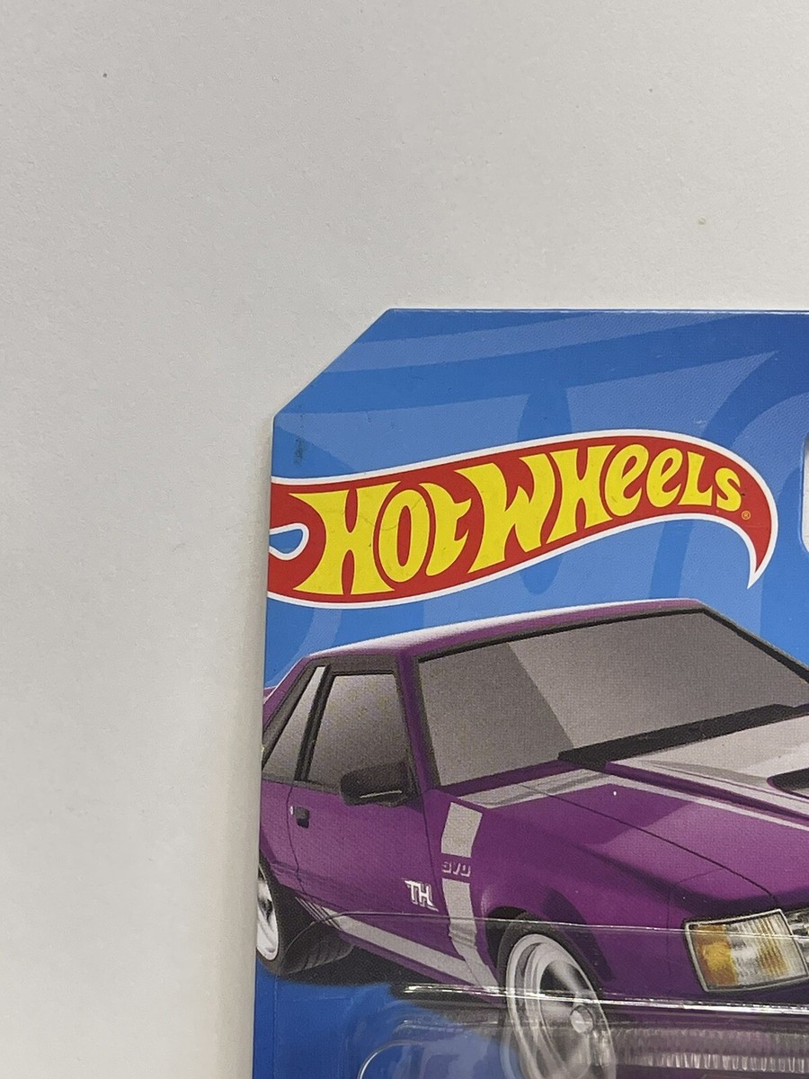2022 HOT WHEELS 84' FORD MUSTANG SVO SUPER TREASURE HUNT FOX BODY