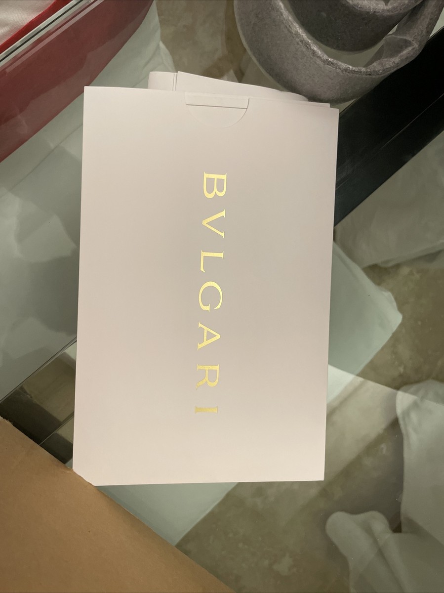 BVLGARI TOTE BAG BLACK 100% AUTHENTIC WOW!! BVL-001-1160L