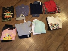 NWT Girls size 6, 6X, 7 Clothes Lot Fall / Winter Outfits Lot of 16 Pcs Disney 