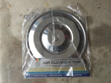NOS Cal Custom 1984 1985 FORD Saleen Mustang 5.0L Chrome Air Cleaner Top 18” 302
