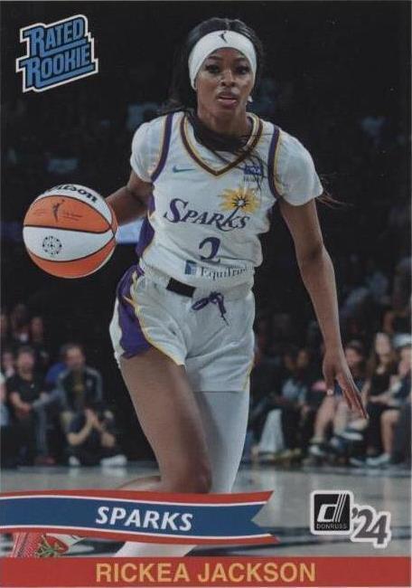 Wnba Rookie R. Jackson 2024-25 Panini Instant WNBA - Rated Rookie Retro Rickea Jackson #RRR-3 ...