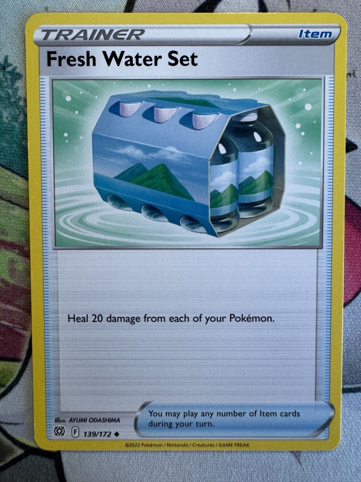 Fresh Water Non-Holo English Pokemon TCG Card BKAD46