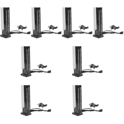  8 Pack Grafikkartenrahmen Magnetische GPU-Unterstützung LED-Grafikkarte Führen