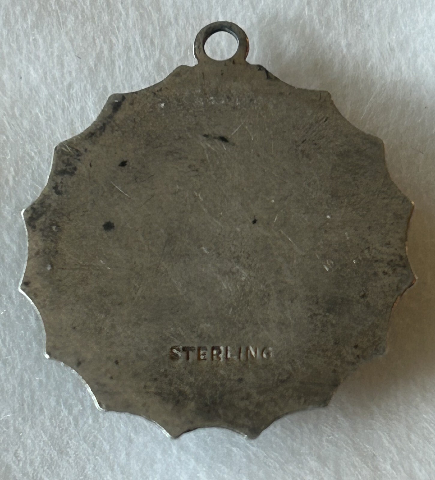 WORLD WAR II PILOT SWEETHEART PENDANT, STERLING SILVER