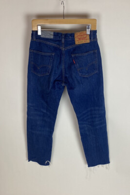 Levis Vintage Clothing Big E 505-0217 Selvedge Denim Jeans Size 28