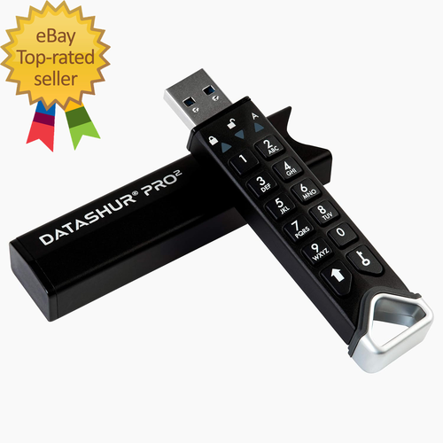 Datashur PRO2 128 GB Secure Flash Drive FIPS 140-2 Level 3 Certified Password - Picture 6 of 7