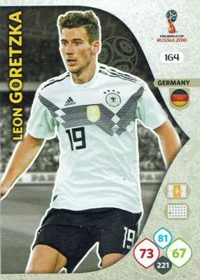 Panini Adrenalyn XL World Cup 2018 Russia WM Nr. 164 Leon Goretzka