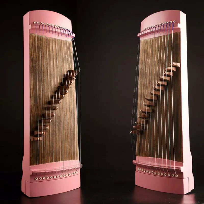 Chinese Zither 70cm Small Zither Instrument Complete Accessories of Zither