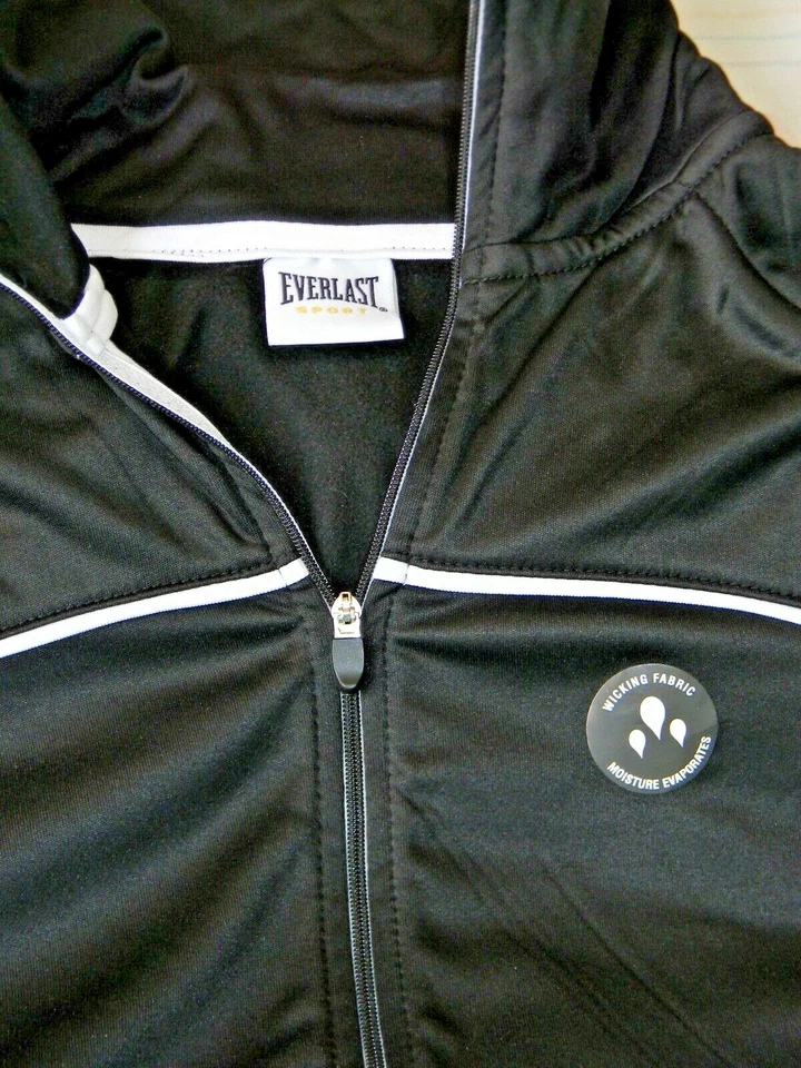 Chaqueta para mujer Everlast talla grande absorbente abrigo de entrenamiento cremallera cortavientos NUEVO Foto 2 de 4