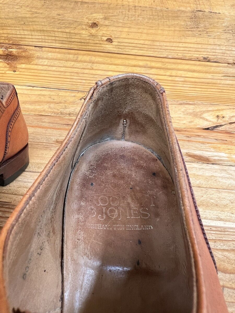 Crockett & Jones DRUMMOND Brogue Brown Leather Dress Shoes Crockett & Jones DRUMMOND Brogue Brown Leather Dress Shoes