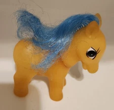 My Little Pony Blue Hair no markings 3 Inches tall