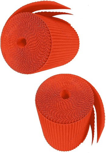Corrugated Scalloped Border Roll: Classroom wall Decoration Display Pack of 2 - Picture 59 of 247