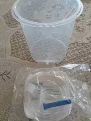 Enema Bucket W/Castile Soap 1500cc Bucket