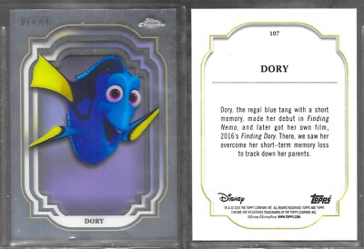 Topps Chrome Disney 2024 #107 Dory Findet Nemo Karte