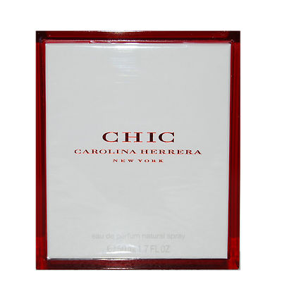 (EUR 1.960,00/L) Carolina Herrera Chic Woman Eau de Parfum EdP 50 ml Rarität