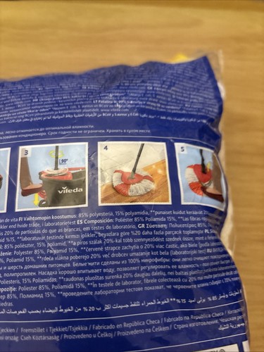 4023103198227 Spin Mop Refill Vileda Turbo 2in1 2 pc(s) VILEDA - Picture 7 of 10