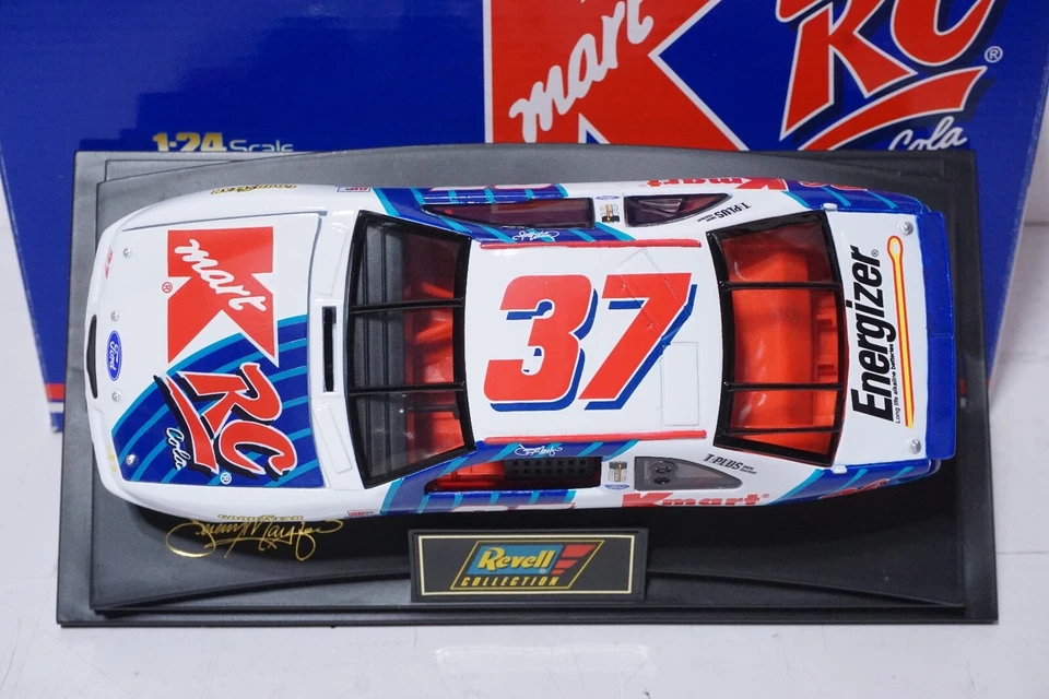 Revell Jeremy Mayfield 1997 K-Mart RC Cola Thunderbird escala 1:24 diecast Nascar Foto 4 de 4