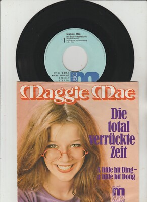 Maggie Mae ''Die total verrückte Zeit'' 7'' Single ESC 1975