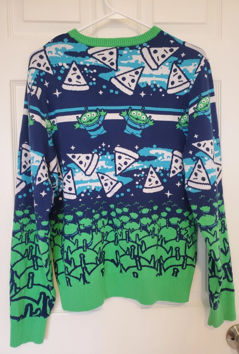 Pizza planet sweater sale