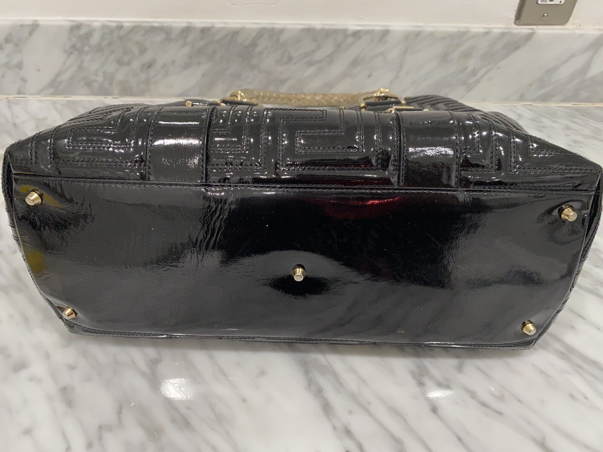 GIANNI VERSACE ブラックハンドバッグ $_12.JPG?set_id=880000500F