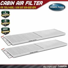 2Pcs Activated Carbon Cabin Air Filter for Te...