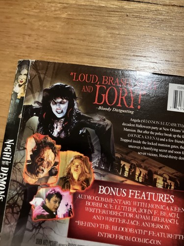 Night of the Demons (2009) - Blu-ray Slipcover Only! Shannon Elizabeth No Disc - Picture 8 of 11