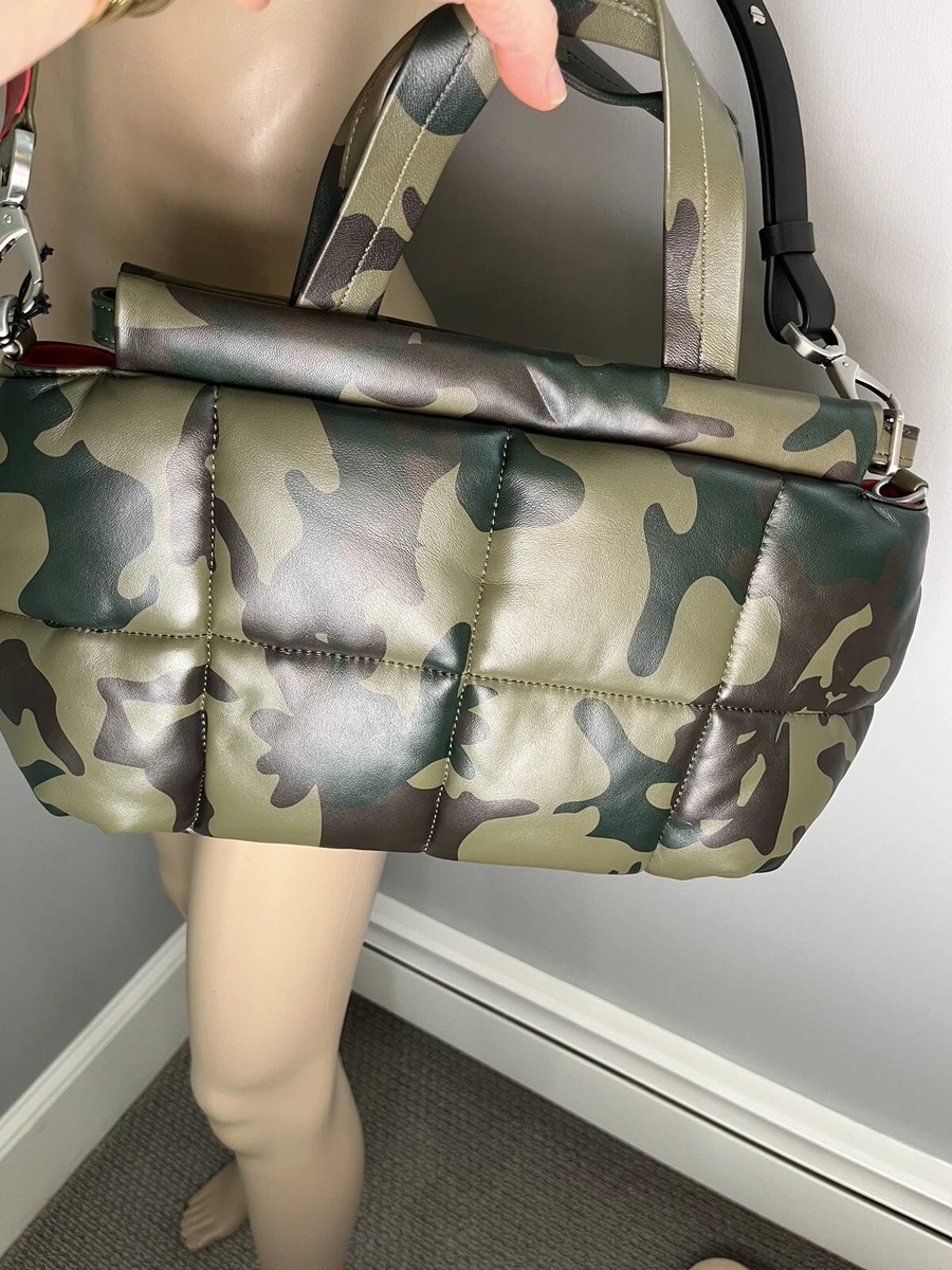 Camouflage Handbag Green Camouflage Bag Camo Bag with Guitar Strap Handbag Strap Camo Handbag Camouflage Purse