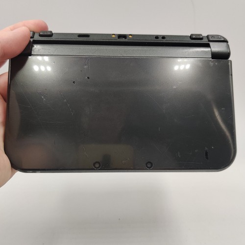 N3DSC Nintendo New 3DS XL Black ROUGH SCREEN AS IS WORKS 45496781514