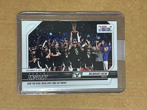 2024-25 PANINI INSTANT MILWAUKEE BUCKS NBA CUP CHANPION GIANNIS /113 #210 - 第 1/2 張圖片
