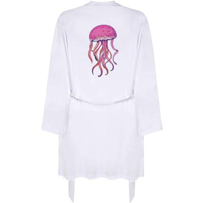 'Pink Jellyfish' Adult Dressing Robe / Gown (RO044245)