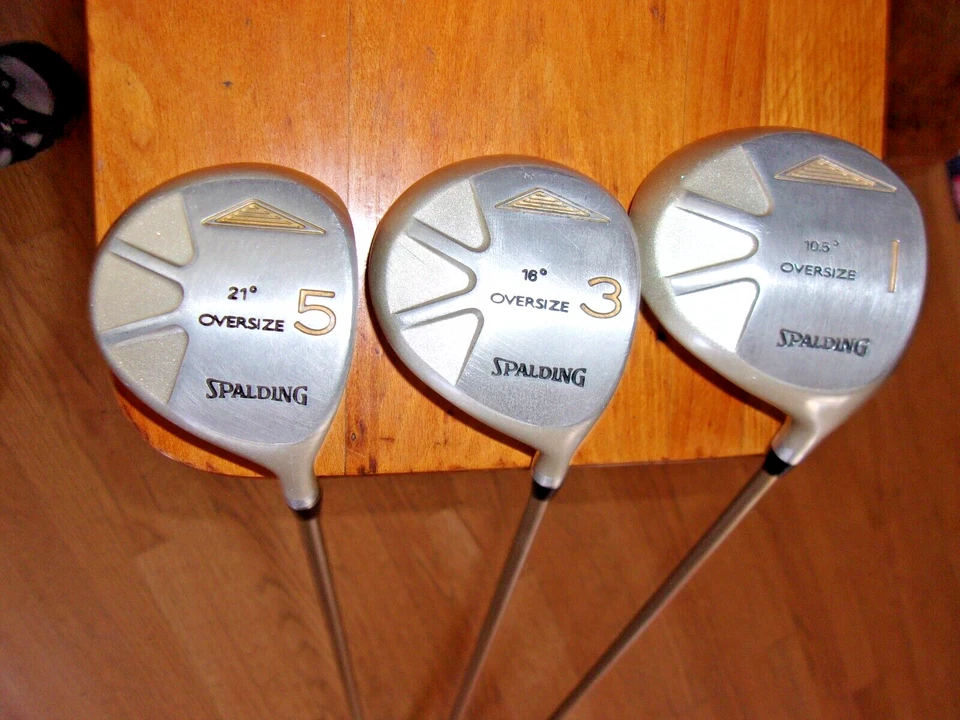 Spaulding Women's Driver, 3 Wood & 5 Wood Set - Graphite Shafts - RH - Image 2 of 4