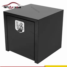 18x18x18 inch Steel Black Underbody Truck Tool Box Pickup Truck Bed Storage