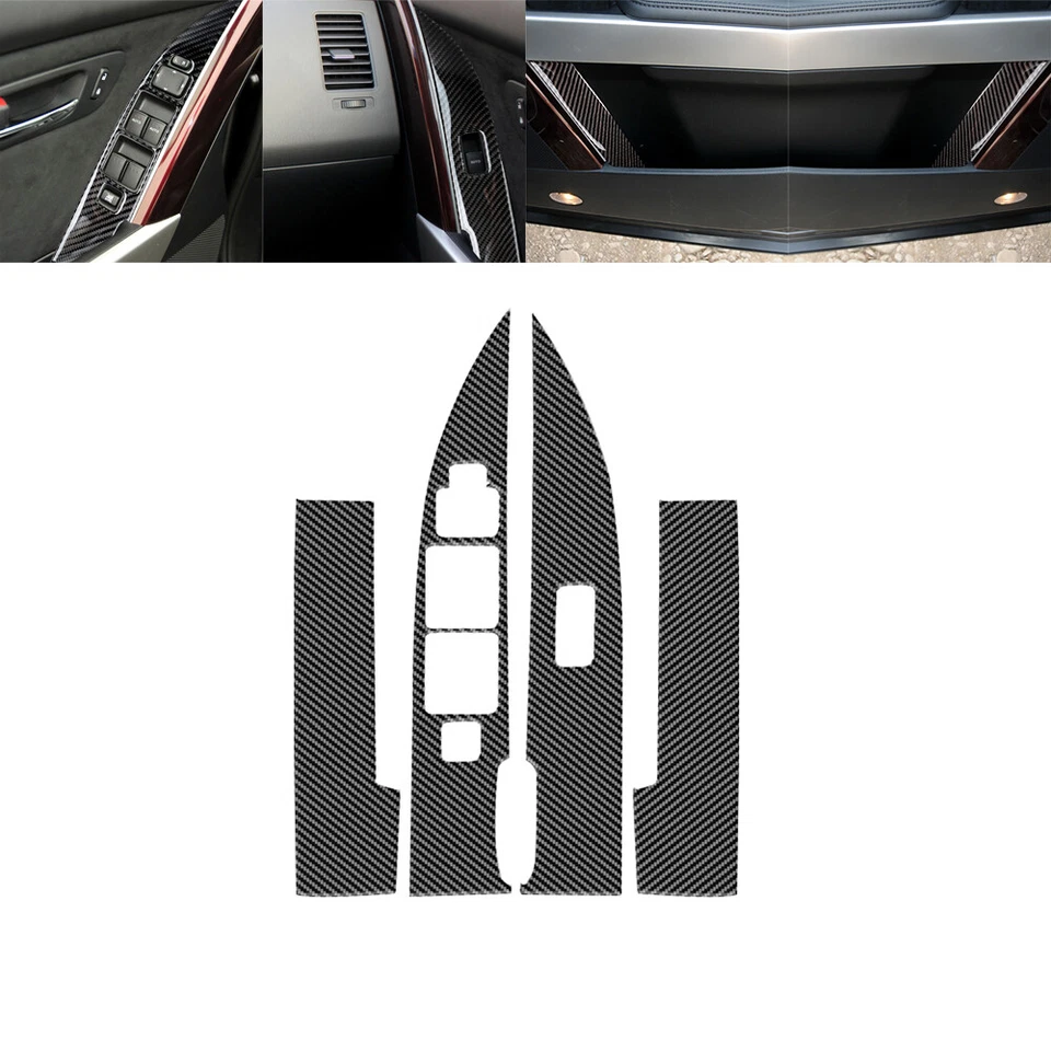 39PCS For Mazda CX-9 2010-15 Carbon Fiber Full Kits Interior Trim - Image 4 of 4